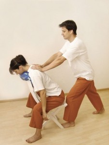 Massages assis méthode Chantani